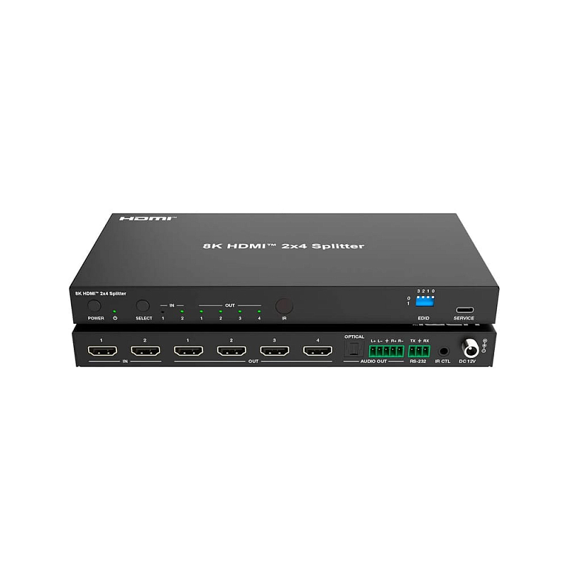 Сплиттер 1x3 HDMI 2.1, HDCP 2.3, Lideo SP24AP-8K: купить в Москве